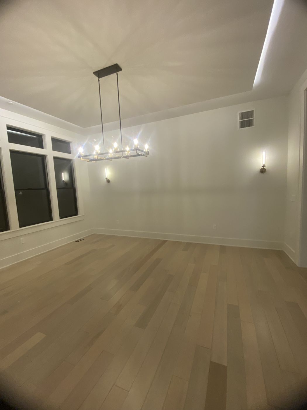 Completed electrical and home improvement project